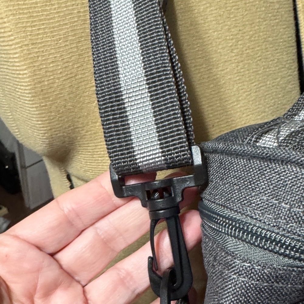 Loup Charmant Gray and Black Backpack - Picture 3 of 5